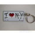 NYC souvenir mini metal keychain